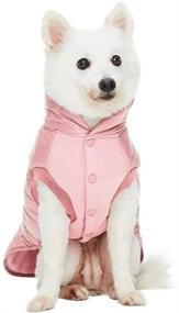 img 2 attached to 🐶 Blueberry Pet: Cozy & Comfy Windproof Lightweight Quilted Dog Puffer Jackets - Available in 4 Colors for Fall & Winter
