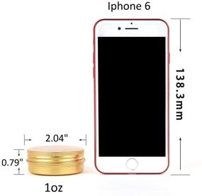 img 1 attached to Aluminum Ounce 🥫 Containers for Efficient Metal Storage