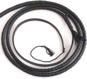 img 1 attached to Indiana Whip Plaits Leather Bullwhip