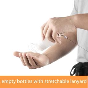 img 3 attached to 🧴 Stretchable Toiletries Bottles with Portable Dispenser