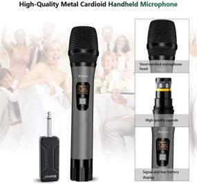 img 2 attached to Wireless Microphone Handheld Rechargeable Amplifier