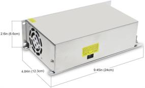 img 2 attached to 💡 ALITOVE 24V 25A 600W Источник питания светодиодной ленты Преобразователь Адаптер ИБП SMPS для освещения, Камеры видеонаблюдения, Динамика и Моторы