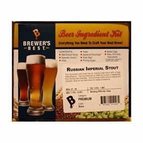 img 1 attached to 🍺 Enhanced Russian Imperial Stout Homebrew Beer Ingredient Kit