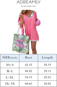 img 1 attached to Adreamly Womens Stylish Chiffon Swimsuit Women's Clothing