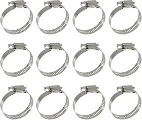 img 2 attached to 🔩 XRPAOWA Stainless Steel Clamps - Size Range 27-51mm