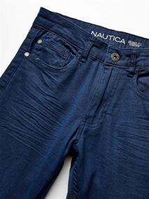 img 2 attached to 👖 Nautical Boys' Skinny Stretch Twill Pant: Perfect Blend of Style and Comfort