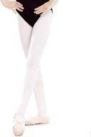 🩰 premium ultra soft pro dance tights for girls - perfect fit for ballet, toddler to women логотип