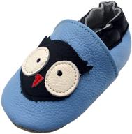 👞 ievolve leather walker moccasins boys' shoes slippers for toddlers logo