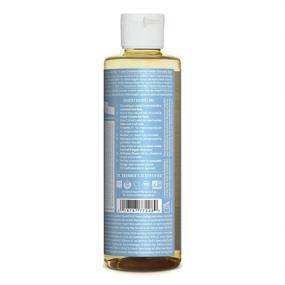 img 3 attached to 🌿 Organic Pure-Castile Liquid Soap by Dr. Bronners - Baby Unscented, 8 Ounce - 18-in-1 Uses: Face, Hair, Laundry, Dishes, Sensitive Skin, Babies - Fragrance-Free, Vegan, Non-GMO