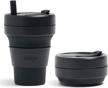 ☕ coffee on-the-go: stojo collapsible travel cup with straw - perfect food service equipment and supplies for travelers logo