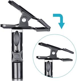 img 3 attached to 📸 Neewer Heavy Duty Metal Clamp Holder with Tripod Attachment for Reflector - Enhance Your Photo Studio Setup