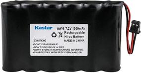 img 3 attached to 🔋 Аккумуляторная батарея для беспроводного телефона Kastar Ni-CD, 7.2В, 1000mAh, замена для Panasonic PQP50AA61 и Panasonic P-P507, тип 18 аккумулятор, способный перезаряжаться