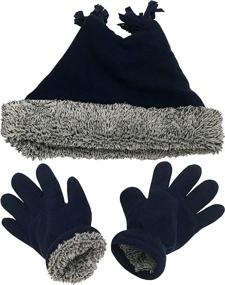 img 1 attached to NIce Caps Double Layered Gloves Boys' Accessories : Cold Weather