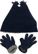 nice caps double layered gloves boys' accessories : cold weather logo