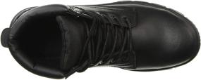 img 1 attached to AdTec Mens Boots Leather Black
