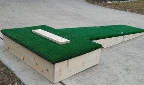 img 1 attached to 🧱 6 Inch Portable Pitching Mound by Start Right Sports - Travel-Friendly Mound