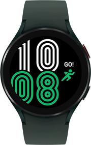img 4 attached to Sleek Samsung Galaxy Watch 4 44mm: ECG Monitor, Health & 🌟 Fitness Tracker, Sleep Cycles, Fall Detection, GPS, Bluetooth - US Version, Green