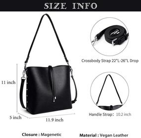 img 1 attached to 👜 Designer Shoulder Crossbody Women's Handbags & Wallets in Hobo Bags by WESTBRONCO