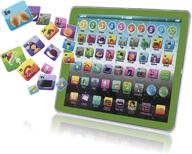 🧸 interactive toddler learning toy: baby tablet for fun, abcs, numbers, spelling, animals, early education logo