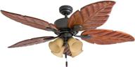 🏞️ honeywell ceiling fans 50503-01 royal palm 52" bronze ceiling fan: the perfect blend of style and performance логотип