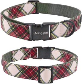 img 3 attached to 🌸 ARING PET Dog Collar with Flower, Detachable Flower, Cute Adjustable Collar for Small Medium Large Dogs.