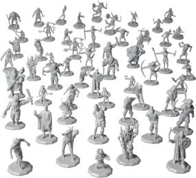 img 2 attached to 🦴 Pathfinder Skeleton Miniatures: Unpainted Hex-Sized Compatibles