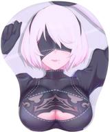 whfdsbd 3d mousepad - vending machines, wrist support, 2b mats for games logo