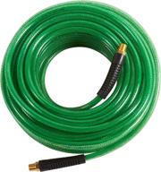 🟢 metabo hpt 1/4-inch x 100 ft air hose, professional grade polyurethane, 300 psi, 19413qpm - green logo