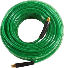 img 2 attached to 🟢 Metabo HPT 1/4-Inch x 100 Ft Air Hose, Professional Grade Polyurethane, 300 PSI, 19413QPM - Green