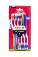 🪥 ora-zen 6-piece firm toothbrush set for adults logo