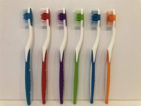 img 1 attached to 🪥 Ora-Zen 6-Piece Firm Toothbrush Set for Adults