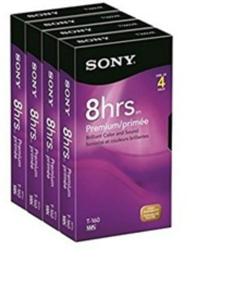 img 3 attached to Sony 4T160VF 160-Minute VHS 4-Brick: High-Capacity VHS Tape for Extended Recording