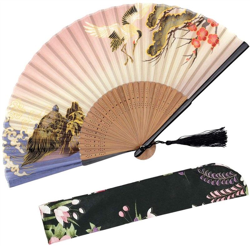omytea red crowned crane folding women 로고