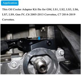 img 2 attached to Engine Oil Cooler Adapter Kit