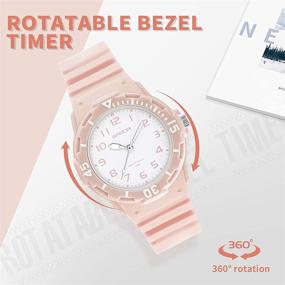 img 2 attached to Stylish and Functional: Women's Watches Waterproof Luminous Minimalist Design