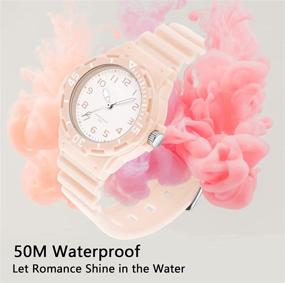 img 3 attached to Stylish and Functional: Women's Watches Waterproof Luminous Minimalist Design