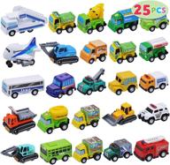 🚚 durable die cast toy trucks for toddlers - joyin vehicles for hours of fun! logo
