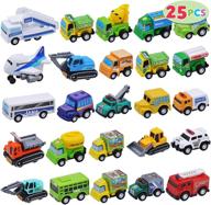 🚚 durable die cast toy trucks for toddlers - joyin vehicles for hours of fun! логотип