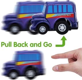 img 1 attached to 🚚 Durable Die Cast Toy Trucks for Toddlers - JOYIN Vehicles for Hours of Fun!