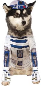 img 4 attached to Unleash the Force with the Star Wars R2-D2 Pet Costume: Transform Your Furry Friend into a Galactic Droid!