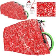 🚲 versatile christmas bike bag: durable 0.05mm string for retail store fixtures & equipment logo
