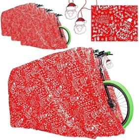 img 4 attached to 🚲 Versatile Christmas Bike Bag: Durable 0.05mm String for Retail Store Fixtures & Equipment