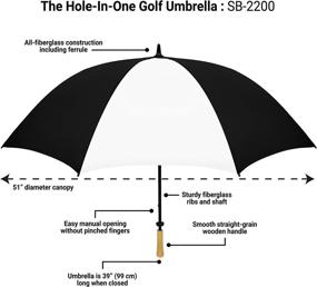 img 3 attached to 💪 STROMBERGBRAND Windproof Rustproof Lightning Stick Umbrellas - The Ultimate Choice for Durability and Performance