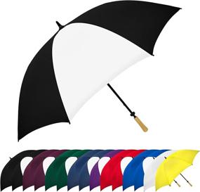 img 4 attached to 💪 STROMBERGBRAND Windproof Rustproof Lightning Stick Umbrellas - The Ultimate Choice for Durability and Performance