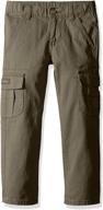 classic cargo desert clothing and pants for boys by wrangler authentics logo