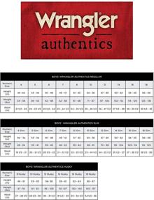 img 2 attached to Классическая грузовая одежда и брюки для мальчиков от Wrangler Authentics