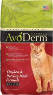 avoderm chicken & herring meal formula dry cat food - natural, 3.5-pounds logo