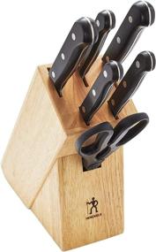 img 1 attached to HENCKELS Solution Knife Block Brown