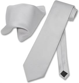 img 2 attached to Носовой платок Vesuvio Napoli SILVER NeckTie