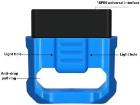 img 3 attached to 🔧 YiIinet V018 OBDII Сканер Bluetooth 5.0: Продвинутый диагностический сканер для Android и iOS, считыватель кодов автомобиля